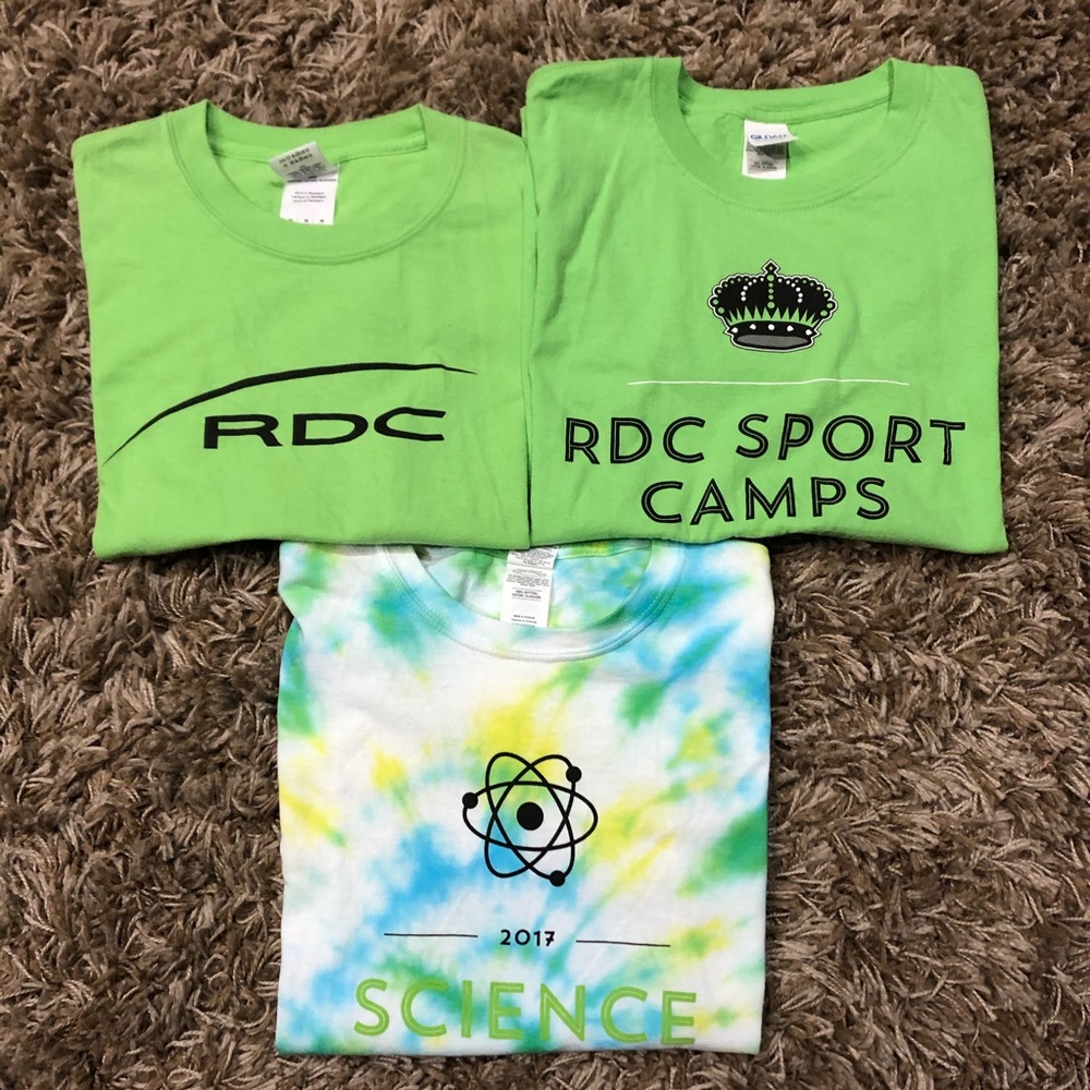 Set of 3 ~ Youth Tees ~ Medium and Large